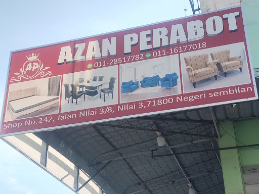 Azan perabot kedai